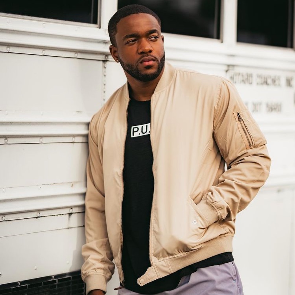 Ever Forward XL Beige Premium Bomber Jacket NEW